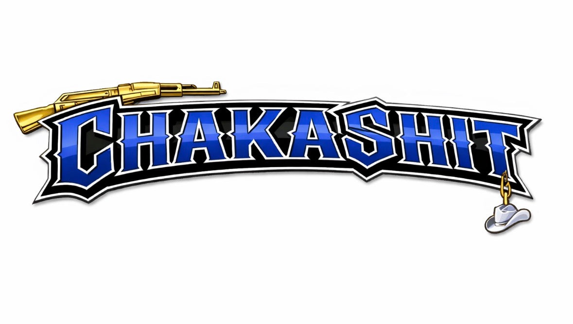 CHAKA SHIT BANNER BLUE