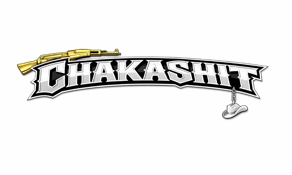 CHAKA SHIT BANNER WHITE